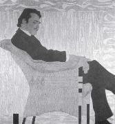 Portrait of the painter hans massmann Egon Schiele